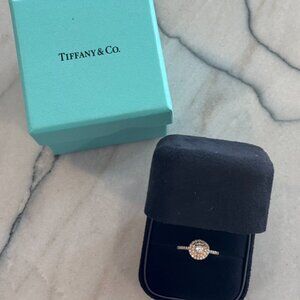 Tiffany & Co 18k Rose Gold Diamond Soleste® Ring